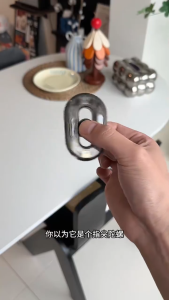 Magnetic Fidget Spinner Box Cutter - 4-in-1 Multi-Tool with Retractable Blade Scissors & Paper Cutt