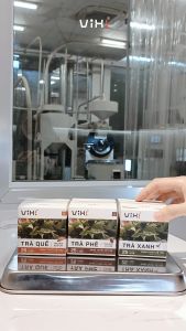 Vixi - Trà xanh shan tuyết cổ thụ - Túi lọc 2gr x 25 - 50gr/hộp