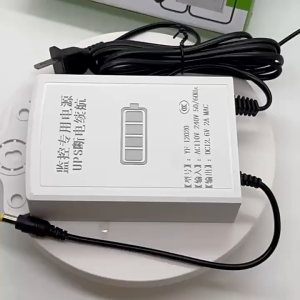 Weatherproof 12V 2A Mini UPS Uninterruptible Monitoring Power Supply for V380 IP Camera and Wireless Wifi Router Modem