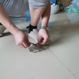 Silver Metal Mouse Trap & Weasel Catcher