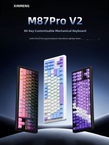 XINMENG | Triple-Mode Quiet Bluetooth Wireless Mechanical Keyboard