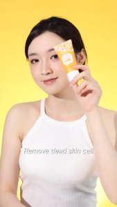 GMEELAN Bleaching Whipped Scrub 50gFacial Body Exfoliating Gel Anti-Acne Cleanser Dead Skin Remover Hydrating Repair