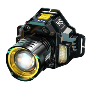 Induction Headlamp Super Bright Rechargeable Night Fishing Lamp Head Mounted Torch Outdoor New 2025 High Capacity Mine Lamp