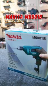 Makita MT M6001B Hand Drill 450W / mesin drill kecil heavy skru screw mesin korek besi kayu drill wood metal m6001