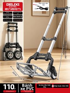 DELIXI Electric | Xe Đẩy Gấp Gọn để Vận Chuyển Hàng Hóa Lên Cầu Thang Xe Đẩy Đi Mua Sắm