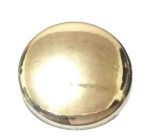COD Isi 6 pcs Diameter 15/18/21/25 mm - Kancing Baju Emas - Bros Jamur Emas silver Polos