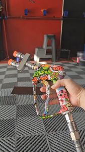 S.úng Rửa Xe Phiên Bản Giới Hạn Muting 2820 Limited Edition Graffiti Cò Bóp Êm Nhẹ Tặng Vòi Hoa Sen Max 4000 PSI