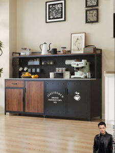 OUJUGEJIAJU | Industrial Style Iron Storage Cabinet