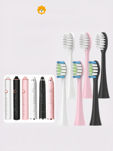 หัวแปรงสีฟันไฟฟ้าแบบเปลี่ยนสำหรับผู้ใหญ่ Bicamme YJ-0025 ทำความสะอาดลึก อุปกรณ์เสริมสำหรับผู้หญิง อุปกรณ์เสริมสุขอนามัยช่องปาก