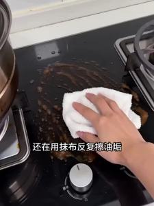 DINGQINGJUJIA | Weekly Replacement Kitchen Cleaning Cloth Super Absorbent Oil Removal Extra Thick and Large