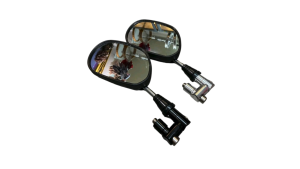 UNIVERSAL SIDE MIRROR HOLDER ADAPTOR 360 DEGREE ROTATION CNC FULL ALLOY MOTORCYCLE MODEL