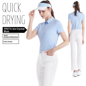 PGM | Womens Summer/Autumn Polo T-Shirt and Pants Sports Set