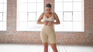 EDM High Waist Women's Shapewear Body Shaper Shorts: Tummy Control & Thigh Slimming