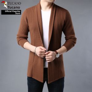 TUCANO | Mens Leisure Long Cardigan Knitwear Spring Autumn