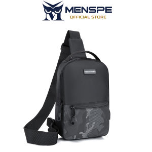 MENSPE Mens Chest Bag Cross-Body Bag Camouflage Bag  Waterproof Shoulder Bag Sports Bag Large Capacity Casual Bag Messenger Bag Outdoor Fitness Bag Travel Bag Business Bag For Men