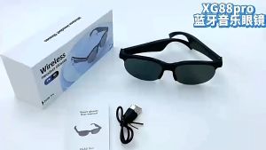 AI Translator Sunglasses Smart Wireless Bluetooth Sports Earbuds 144 Language Translation Headphones Sunglasses For Business