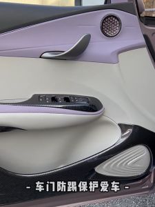 BYD Dolphin Speaker Cover Interior Car Accessories 2Pcs Car Inner Door Cover Decor Audio Speaker for Dolphin