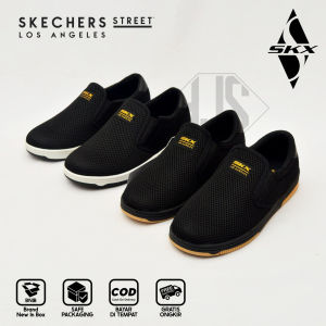 Sepatu Slip on Pria Skecher Sepatu Pria Sketcher Sepatu Cowok Skecher X Los Angeles Sepatu Laki Laki Sepatu Laki Laki Business Casual Sneakers Gaya Santai Medium Cut - Lazada