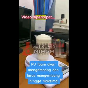 Bahan Insulasi Bangunan Cairan PU-A dan PU-B Polyurethane Foam Rigid Busa Keras Padat Cor Pengisi Celah Lubang