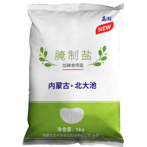 Jinghu Pickling Salt Large Grain Iodized Coarse Salt for Fermenting Vegetables And Meat Lake Salt for Food Preparation