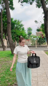 Cặp văn phòng laptop đeo chéo đeo vai Case trung tâm K991 Shalla