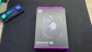Quạt Cooler Master Sickleflow 120 Black không Led 12cm 4 pin PWM 1800 rpm 62CFM.