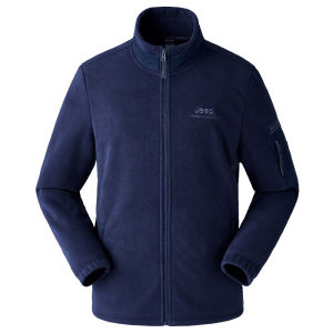 Jeep | Jeep Fleece Lined Jacket Mens Breathable Warm Outdoor Thickened Sport Top Windproof Wear Resistant Casual Leisure Coat