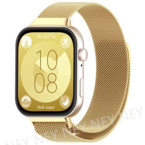 Milanese Loop Band For correa Huawei Watch FIT 3 Strap Accessories smart Magnetic stainless steel Huawei fit3 2025 NEWES straps