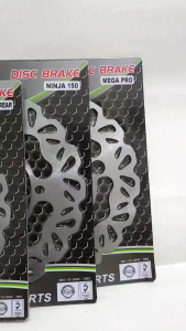 Piringan Cakram Belakang MegaproNinja 150Vixion NewSatria FuJupiter Mx NewSupra X 125 Piringan Cakram Variasi Model Standar 220mm Merk Akai Racing Original