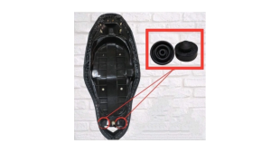 RUBBER SEAT PAD DUMPER / SEAT RUBBER PAD PROTECTOR UNIVERSAL MOTORCYCLE MODEL SOLD AS 2PCS AND 4PCS
