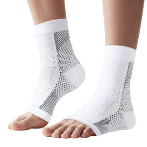 1Pair Nano Socks Neuropathy Socks Compression Sleeve for Ankle SwellingPlantar FasciitisNeuropathy Brace for Women Men