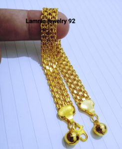 GELANG SISIK NAGA TEBAL LAPIS EMAS PERHIASAN WANITA DEWASA MURAH POL VIRAL!!!