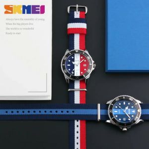 SKMEI 9133 Luxury Men Women Quartz Watch Casual Business Waterproof Calendar Sport Wristwatches Male Clock reloj hombre 2209