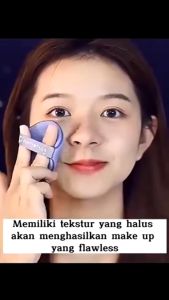 YZS - PROMO 5 PCS Spons Bedak Mini Bahan Lembut Dua Sisi / Make Up Sponge Spons Bedak Puff Air Cushion Foundation Mini Warna Random