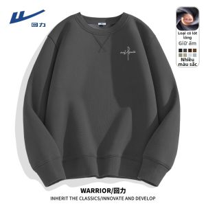 Warrior | Áo Hoodie Dày Có Lót Nỉ