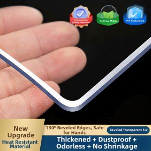 LUOYOUTE | Transparent Waterproof Easy Clean Desk Mat