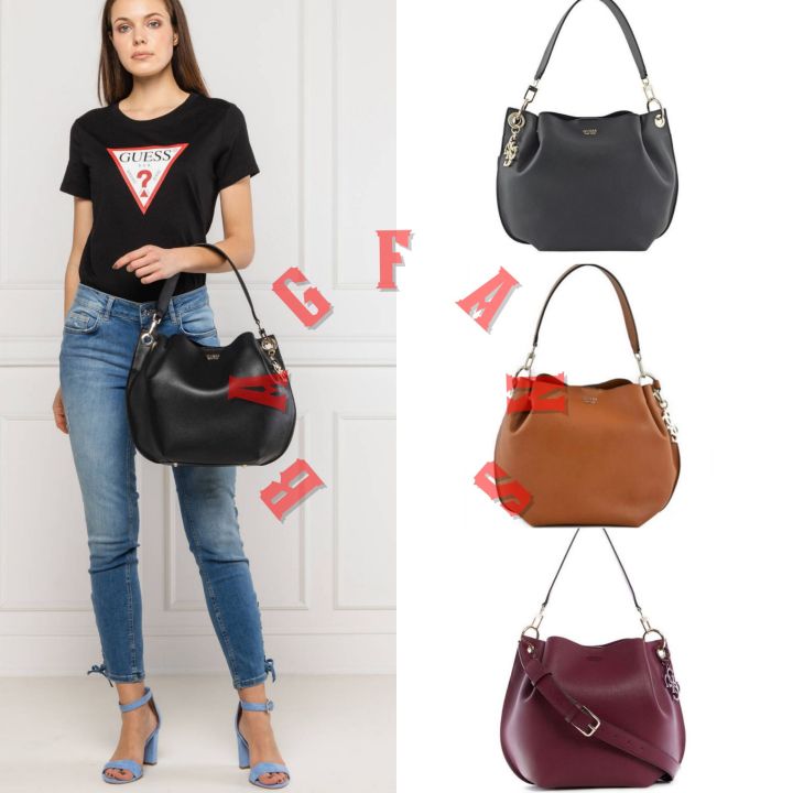 ORIGINAL GUESS DIGITAL HOBO VG685303 SHOULDER CROSSBODY BAG Lazada