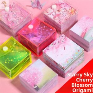 gumahus | Thousand Crane Starry Sky Square Origami Paper Double-sided Small