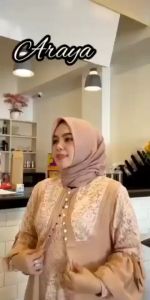 GAMIS PESTA MUSLIMAH GAMIS WISUDA ARAYA