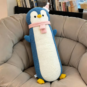 QIAOSHANG | Creative Adorable Long Penguin Plush Toy Sleep Hugging Pillow