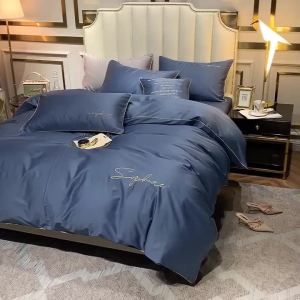 Long Staple Cotton Solid Color Pillowcases 48*74cm