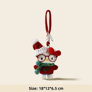 LONGKUI | Hello Kitty Christmas Tree Plush Hang Ornament
