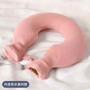 Shoulder and Neck Hot Compress Scarf U-Shaped Hot Water Bag Cervical Spine Water Injection Warm 2024 New Arrival Thickened Explosion-Proof Special Dredging Gadget