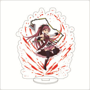 Bandai | Mô Hình Acrylic Anime Puella Magi Madoka Magica 16CM Tomoe Mami Miki Sayaka Kaname Madoka Homura Đồ Trang Trí Quà Tặng Cho Fan.