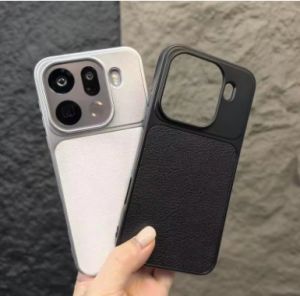 Case for OPPO Find X9 Pro Find X9 X9Pro 5G Phone Shell Luxury Plating Leather Texture Shockproof Camera Protective Back Cover for FindX9 Pro 5G