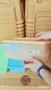 Toples Makanan Sealware Brownies 3000ml Harga Satuan Serbaguna Premium BPA Free Food Grade GBU