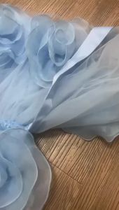 KLFGD Toddler Pageant Dress 0-6 Year Old Flower Girl Sparkling Single Shoulder Puffy Skirt Birthday Dress Baby Girl