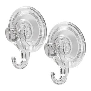 10pcs Suction Cup Hooks Clear Reusable Heavy Duty Vacuum Suction Cup Hooks Glass Kitchen Bathroom Hooks for Towel