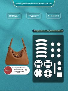 Herms Lindy 26/30/19 Mini Hardware Invisible Traceless Metal Protection Film Crystal Adhesive Tape Anti-wear Anti-scratch No Damage