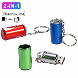 ♥【Readystock】 + FREE Shipping+ COD ♥ Flash Drive 256GB 128GB 64GB 32GB 16GB 8GB 4GB Novelty Drinks in Can Pen Pendrive Storage Gift Memory Stick USB 2.0